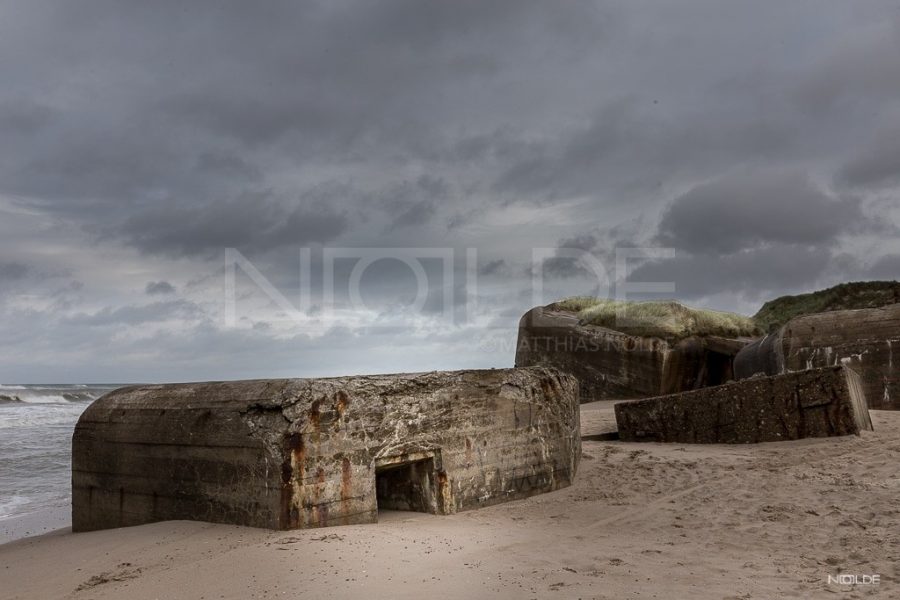 Bunker am Strand von Lökken
