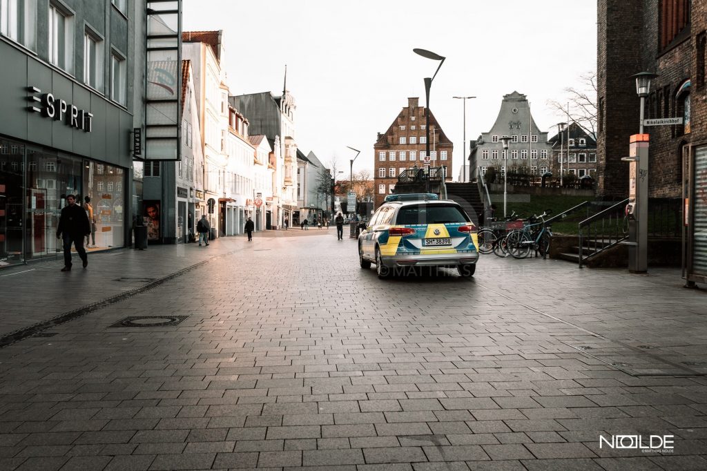 Corona-Krise in Flensburg - Fotografie